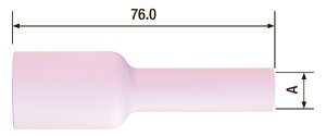 FUBAG Сопло керамическое для газовой линзы №5L ф8 FB TIG 17-18-26 (2 шт.) в Ярославле фото