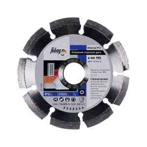 Алмазный отрезной диск FUBAG Universal Pro D115 мм/ 22.2 мм в Ярославле фото
