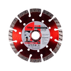 Алмазный отрезной диск FUBAG Stein Pro D150 мм/ 22.2 мм по камню в Ярославле фото