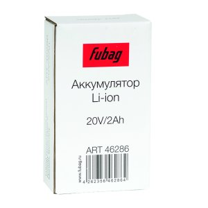 Аккумуляторная батарея FLI5S1P1202 Li-ion к бензиновым газонокосилкам FUBAG с электростартером и минирайдеру (20V/2Ah) в Ярославле фото