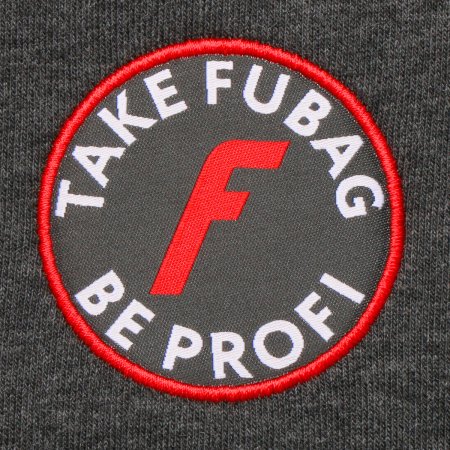 Серо-красная толстовка Fubag с капюшоном  размер M в Ярославле фото