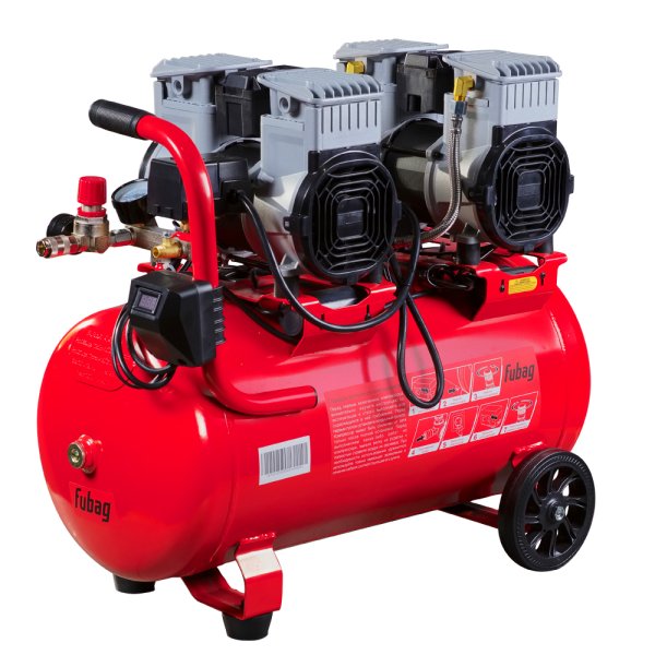 Компрессор безмасляный малошумный FUBAG OLS 500/50 CM2х2 + Набор пневмоинструмента Basic S1000 (3 предмета) в ПОДАРОК Компрессор безмасляный малошумный FUBAG OLS 500/50 CM2х2 + Набор пневмоинструмента Basic S1000 (3 предмета) в ПОДАРОК в Ярославле фото