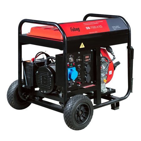 Дизельный генератор FUBAG DS 7500 A ES с электростартером и коннектором автоматики Дизельный генератор FUBAG DS 7500 A ES с электростартером и коннектором автоматики
