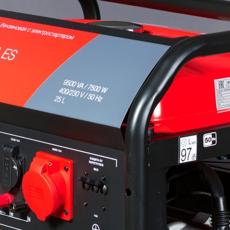 Бензиновый генератор FUBAG BS 8000 DA ES (трехфазный) с электростартером и коннектором автоматики Бензиновый генератор FUBAG BS 8000 DA ES (трехфазный) с электростартером и коннектором автоматики в Ярославле фото