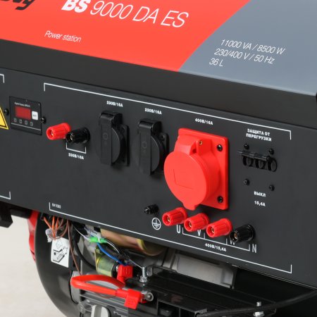 Бензиновый генератор FUBAG BS 9000 DA ES (трехфазный) с электростартером и коннектором автоматики Бензиновый генератор FUBAG BS 9000 DA ES (трехфазный) с электростартером и коннектором автоматики в Ярославле фото