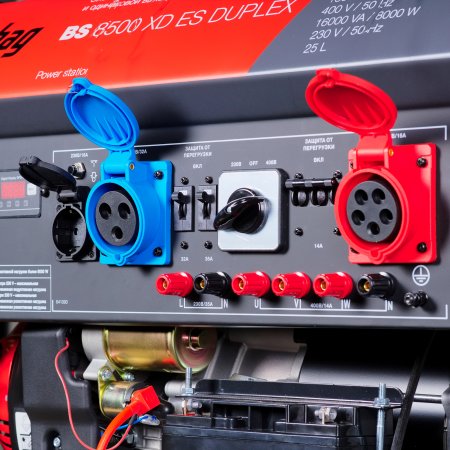 Бензиновый генератор FUBAG BS 8500 XD ES DUPLEX для одно и трехфазного режимов работы Бензиновый генератор FUBAG BS 8500 XD ES DUPLEX для одно и трехфазного режимов работы в Ярославле фото