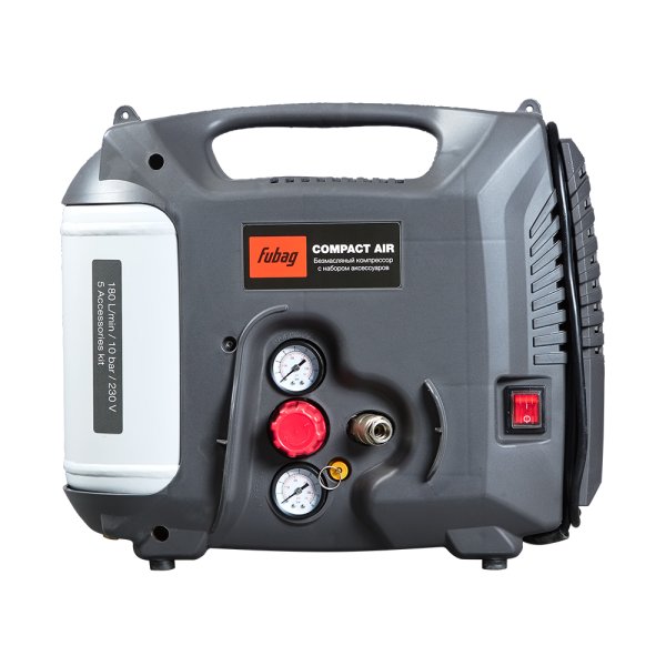 Компрессорный набор FUBAG Compact Air безмасляный компрессор + 5 предметов в Ярославле фото
