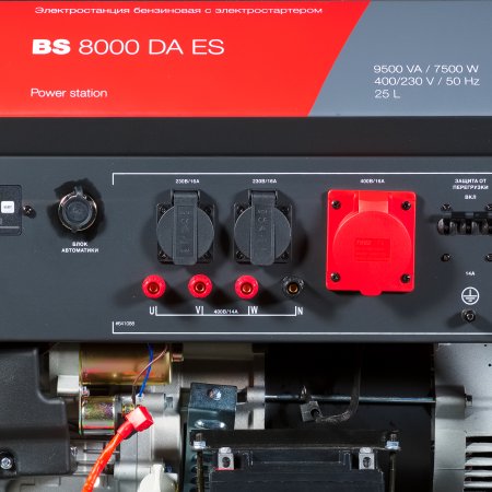Бензиновый генератор FUBAG BS 8000 DA ES (трехфазный) с электростартером и коннектором автоматики Бензиновый генератор FUBAG BS 8000 DA ES (трехфазный) с электростартером и коннектором автоматики в Ярославле фото