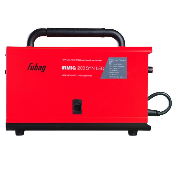 Полуавтомат сварочный инверторный FUBAG IRMIG 200 SYN LED + Маска сварщика Хамелеон FUBAG IR 4-13G M в ПОДАРОК Полуавтомат сварочный инверторный FUBAG IRMIG 200 SYN LED + Маска сварщика Хамелеон FUBAG IR 4-13G M в ПОДАРОК в Ярославле фото