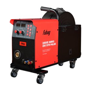 Сварочный полуавтомат_INMIG 500T DW SYN PULSE (арт. 31443) + Подающий механизм DRIVE INMIG DW SYN PULSE (41105) + Горелка FB 550W 3m (31652) + Блок жидкостного охлаждения Cool 70__для арт. 31406_31443_31453_31455_31456_31457_31454 (31409) + Тележка_для ар в Ярославле фото