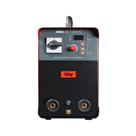 FUBAG Cварочный полуавтомат INMIG 500T DW SYN + Подающий механизм DRIVE INMIG DW SYN +Шланг-пакет 5 метров 70мм2 14 pol с жидкостным охлаждением для INMIG 500T DW SYN + Горелка FB 500 3m + Блок жидкостного охлаждения Cool 70 + Тележка для аппаратов в Ярославле фото