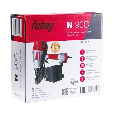 FUBAG Пистолет гвоздезабивной барабанный N90C в Ярославле фото