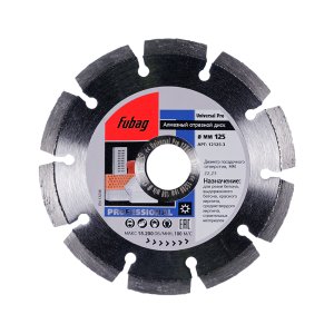 Алмазный отрезной диск FUBAG Universal Pro диам. 125/22.2 в Ярославле фото