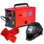 FUBAG Сварочный полуавтомат IRMIG 208 SYN PLUS (31447) + Маска сварщика Хамелеон IR 9-13N S (38072) + Сварочные краги на подкладке красные FWGN 10R (641180) в Ярославле фото