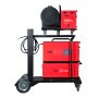 FUBAG Сварочный полуавтомат XMIG 500T DW PULSE + Подающий механизм DRIVE XMIG DW PULSE  + Горелка FB 550W 3m + Блок жидкостного охлаждения Cool XMIG + Шланг-пакет 5 метров 95мм2 14 pol с жидкостным охлаждением + Тележка  в Ярославле фото