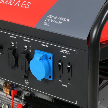 Бензиновый генератор FUBAG BS 9000 A ES с электростартером и коннектором автоматики в Ярославле фото
