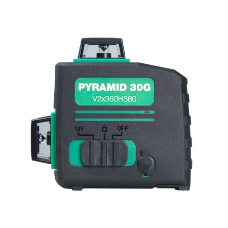 FUBAG уровень лазерный 3D с зеленым лучом Pyramid 30G V2х360H360 в Ярославле фото